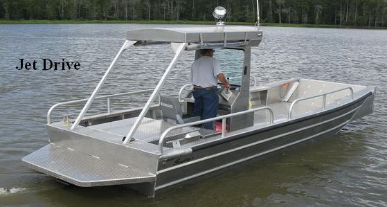 Custom Built Aluminum Boats